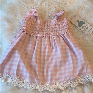 Rare Editions 2T smocked dress- TOO CUTE 💗